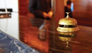 Reception bell Crystal Hotel